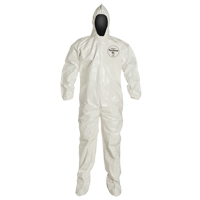Combinaisons Tychem 4000, 2T-Grand, Blanc Solutions industrielles ALPHA