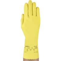 VersaTouch&reg; 297 Gloves, Size Medium/8, 12" L, Rubber Latex, Flock-Lined Inner Lining, 20-mil Solutions industrielles ALPHA