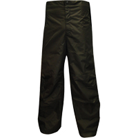Pantalons d'ext&eacute;rieur imperm&eacute;ables Tempest, Petit, Polyester/PVC, Noir Solutions industrielles ALPHA