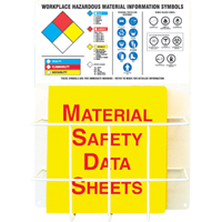 Haz-Mat Basket Style Centre Boards, English, Binders Included Solutions industrielles ALPHA