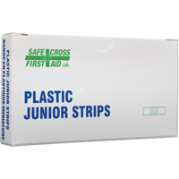 Junior Strips Bandages, Rectangular/Square, 18", Plastic, Sterile Solutions industrielles ALPHA