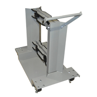 Supports mobiles pour bouteilles, Roues Polyol&eacute;fine, Base de 24" la x 40" lo, 1600 lb Solutions industrielles ALPHA