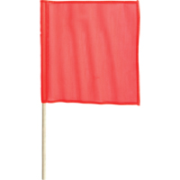 Traffic Safety Flags, Mesh, With Handle Solutions industrielles ALPHA