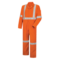 Combinaisons haute visibilit&eacute;, Hommes, Orange, Taille 38 Solutions industrielles ALPHA