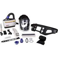 Trousse industrielle lourde pour APR motoris&eacute; TR-600 de Versaflo, Capuchon & visi&egrave;re, Pile Lithium-ion Solutions industrielles ALPHA