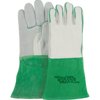 Gants de soudage robustes, Cuir de vache refendu, Taille Moyen Solutions industrielles ALPHA