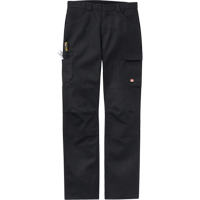 Pantalons performance pour atelier, Toile/Coton/Polyester, Noir, Taille 30, Entrejambe 37 Solutions industrielles ALPHA