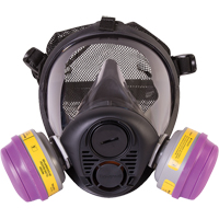 Respirateur &agrave; masque complet de s&eacute;rie RU6500 de North, Silicone, Moyen Solutions industrielles ALPHA