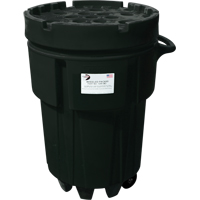 Contenants roulants Poly-Spillpaks, 95 gal. US, Mobile Solutions industrielles ALPHA