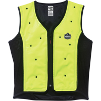 Vestes refroidissantes &agrave; &eacute;vaporation s&egrave;che Chill-Its 6685, Moyen, Jaune lime haute visibilit&eacute; Solutions industrielles ALPHA