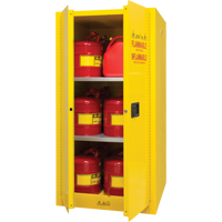 Armoire pour produits inflammables, 60 gal., 2 Porte(s), 34" La x 65" h x 34" p Solutions industrielles ALPHA