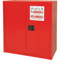 Paint/Ink Cabinet, 45 gal., 3 Shelves Solutions industrielles ALPHA