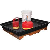 Ultra-Utility Trays&reg;, 40" L x 48" W x 3.5" H, 30 US gal. Spill Capacity Solutions industrielles ALPHA