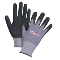 ZX-1 Premium Touchscreen Compatible Gloves, 10/X-Large, Nitrile/Foam Nitrile Coating, 15 Gauge, Nylon Shell Solutions industrielles ALPHA