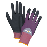 ZX-2 Premium Coated Gloves, 7/Small, Nitrile/Foam Nitrile Coating, 18 Gauge, Nylon Shell Solutions industrielles ALPHA
