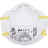 Respirateurs contre les particules 8210, N95, Certifi&eacute; NIOSH Solutions industrielles ALPHA