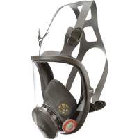 6000 Series Full Facepiece Reusable Respirator, Elastomer/Silicone/Thermoplastic, Medium Solutions industrielles ALPHA