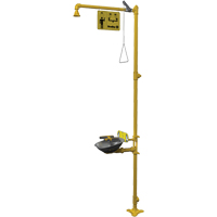 Halo Combination Emergency Shower & Eyewash Station Solutions industrielles ALPHA