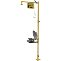 Halo Combination Emergency Shower & Eyewash Station Solutions industrielles ALPHA