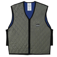 Vestes refroidissantes &agrave; &eacute;vaporation humide Chill-Its 6665, Moyen, Gris Solutions industrielles ALPHA