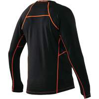 Long Sleeve Thermal Shirts, Men's, Medium, Black Solutions industrielles ALPHA