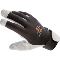 Anti-Vibration Air Glove&reg;, Size Medium, Pearl Leather Palm Solutions industrielles ALPHA