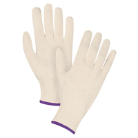 Gants en tricot d'usage standard, Poly/coton, Calibre 7, T-petit Solutions industrielles ALPHA