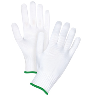 Gants tricot&eacute;s sans couture, Polyester, Calibre 10, Moyen Solutions industrielles ALPHA