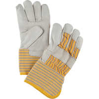 Abrasion-Resistant Winter-Lined Fitters Gloves, Large, Grain Cowhide Palm, Cotton Fleece Inner Lining Solutions industrielles ALPHA
