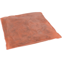 Tampon absorbant, Mati&egrave;res dangereuses, 18" lo x 18" la, 45 gal. absorption/pqt Solutions industrielles ALPHA