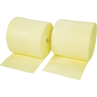 Rouleaux absorbants li&eacute;s de premi&egrave;re qualit&eacute;, Poids moyen, 150' lo x 15" la, Absorption 20 gal. Solutions industrielles ALPHA