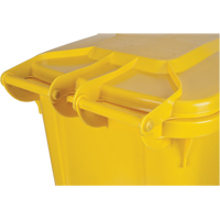 Contenant jaune mobile, Polyur&eacute;thane, 63 gallons/63 gal. US Solutions industrielles ALPHA