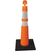 C&ocirc;ne de canalisation, Hauteur 42", Orange Solutions industrielles ALPHA