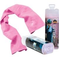 Chill-Its&reg; 6602 Cooling Towels, Pink Solutions industrielles ALPHA