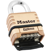 Cadenas &agrave; combinaison ProSeries, Argent, Rev&ecirc;tement en laiton, Largeur de 2-1/4" Solutions industrielles ALPHA