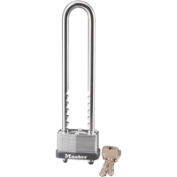 Cadenas lamin&eacute;, Argent, Cl&eacute;s diff&eacute;rentes, Acier lamin&eacute;, Largeur de 1-3/4" Solutions industrielles ALPHA