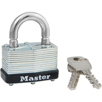 Cadenas lamin&eacute;, Argent, Cl&eacute;s identiques, Acier lamin&eacute;, Largeur de 1-3/4" Solutions industrielles ALPHA