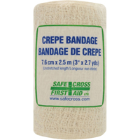 Crepe Roller Bandage, 97-1/5" L x 3" W, Class 1 Solutions industrielles ALPHA