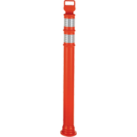 Ez-Grab Delineator Posts, 42" H, Orange Solutions industrielles ALPHA