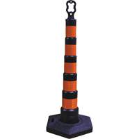 Grip N Go Trim Line Channelizers, 49" High, Black Solutions industrielles ALPHA