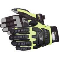 Gants de m&eacute;canicien r&eacute;sistants aux chocs Clutch Gear, Paume PVC, Taille Petit Solutions industrielles ALPHA