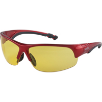 Lunettes de s&eacute;curit&eacute; s&eacute;rie Z1900, Lentille Ambr&eacute;e, Anti-&eacute;gratignures, R&eacute;pond ou surpasse la norme CSA Z94.3 Solutions industrielles ALPHA