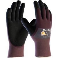 MaxiDry&reg; Gloves, Medium, Foam Nitrile Coating, 18 Gauge, Nylon Shell Solutions industrielles ALPHA