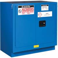 Armoires sous le comptoir pour rangement de mati&egrave;res dangereuses Sure-Grip Ex, 22 gal., 35" x 35" x 22" Solutions industrielles ALPHA