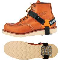 Trex 6315 Strap-On Heel Ice Cleats, Steel, Plate Traction, Large/Medium Solutions industrielles ALPHA