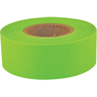 Ruban de signalisation Sub-Zero, 1,2" la x 150' lo, Lime fluorescent Solutions industrielles ALPHA