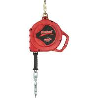Cordage de s&eacute;curit&eacute; autor&eacute;tractable Rebel, 50', Acier inoxydable, Pivotant Solutions industrielles ALPHA