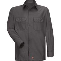 Chemise &agrave; manches longues en tissu ind&eacute;chirable, Hommes, 3T-Grand, Charbon Solutions industrielles ALPHA