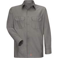 Chemise &agrave; manches longues en tissu ind&eacute;chirable, Hommes, 3T-Grand, Gris Solutions industrielles ALPHA