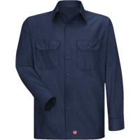 Chemise &agrave; manches longues en tissu ind&eacute;chirable, Hommes, 3T-Grand, Bleu marin Solutions industrielles ALPHA